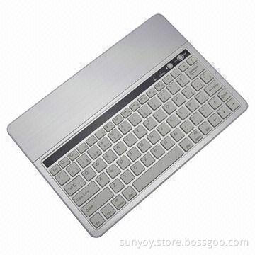 Wireless Bluetooth Keyboard with Stand for Tablets
